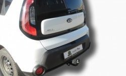 6 999 р. Фаркоп Лидер Плюс. KIA Soul PS дорестайлинг (2014-2016) (Без электропакета)  с доставкой в г. Вологда. Увеличить фотографию 2