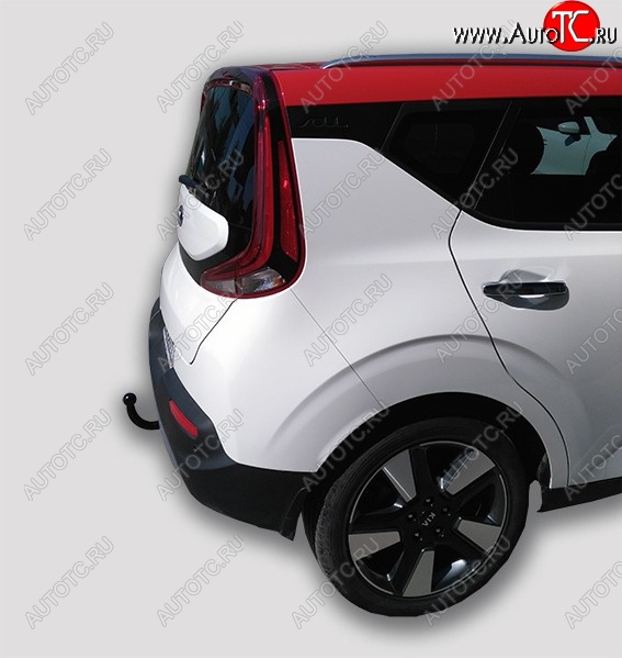6 849 р. Фаркоп Лидер Плюс KIA Soul SK3 (2018-2022) (Без электропакета)  с доставкой в г. Вологда