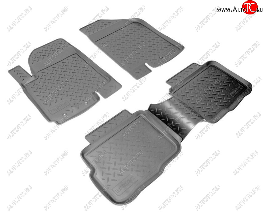 2 249 р. Комплект ковриков в салон Norplast KIA Soul AM дорестайлинг (2008-2011) (Цвет: черный)  с доставкой в г. Вологда