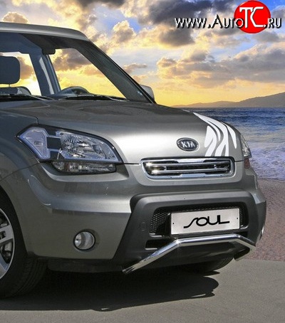 5 894 р. Декоративные вставки решетки радиатора Novline KIA Soul AM дорестайлинг (2008-2011)  с доставкой в г. Вологда