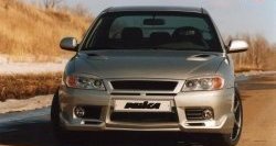 449 р. Реснички на фары Nika-Спорт KIA Spectra (2000-2009) (Неокрашенные)  с доставкой в г. Вологда. Увеличить фотографию 2