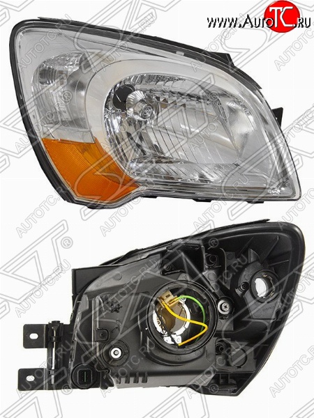 5 079 р. Правая передняя фара SAT  KIA Sportage  2 JE,KM (2004-2008) дорестайлинг  с доставкой в г. Вологда