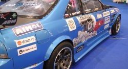 4 739 р. Универсальные фендера на колёсные арки RA (вынос 50 мм, комплект) Peugeot 206 универсал 2EK рестайлинг (2002-2006) (Поверхность глянец (под окраску))  с доставкой в г. Вологда. Увеличить фотографию 10