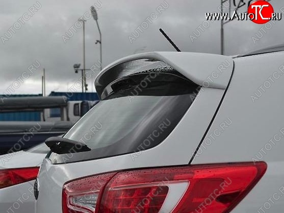 7 149 р. Спойлер CT v2 KIA Sportage 3 SL дорестайлинг (2010-2014) (Неокрашенный)  с доставкой в г. Вологда