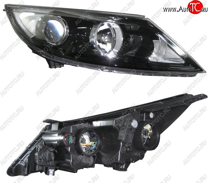 4 699 р. Правая передняя фара SAT  KIA Sportage  3 SL (2010-2014) дорестайлинг  с доставкой в г. Вологда