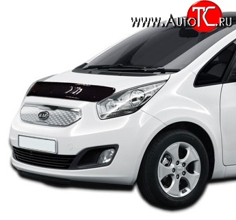 959 р. Дефлектор капота NovLine KIA Venga дорестайлинг (2009-2015)  с доставкой в г. Вологда