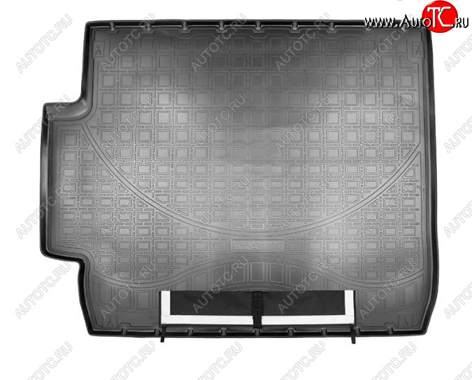 3 599 р. Коврик багажника Norplast Land Rover Discovery 5 L462 (2016-2025) (Черный, с погрузочным ковриком (фартуком))  с доставкой в г. Вологда