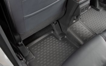 9 949 р. Комплект 3D ковриков салона TRIUMF Land Rover Discovery Sport L550 дорестайлинг (2014-2019) (Черные)  с доставкой в г. Вологда. Увеличить фотографию 4