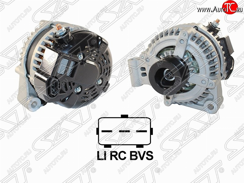 15 899 р. Генератор SAT (14V, 150A) Land Rover Range Rover Sport 1 L320 дорестайлинг (2005-2009)  с доставкой в г. Вологда