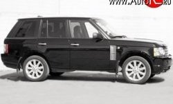 23 049 р. Накладка Verge на передний бампер Land Rover Range Rover 3 L322 дорестайлинг (2002-2006) (Неокрашенная)  с доставкой в г. Вологда. Увеличить фотографию 3