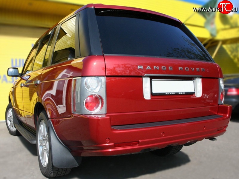 14 899 р. Накладка Hamman Style на задний бампер Land Rover Range Rover 3 L322 дорестайлинг (2002-2006) (Неокрашенная)  с доставкой в г. Вологда