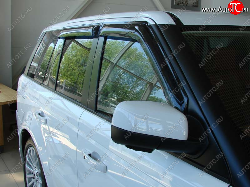 3 399 р. Дефлектора окон SIM Land Rover Range Rover 3 L322 дорестайлинг (2002-2006)  с доставкой в г. Вологда