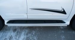 14 999 р. Защита порогов из круглой трубы диаметром 42 мм SLITKOFF Lexus GX460 J150 1-ый рестайлинг (2013-2019)  с доставкой в г. Вологда. Увеличить фотографию 3
