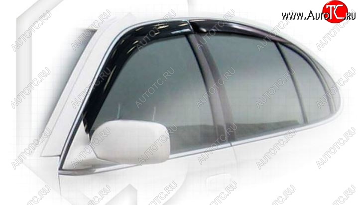 1 999 р. Дефлектора окон CA-Plastiс Lexus GS300 S160 дорестайлинг (1997-2001) (Classic полупрозрачный, Без хром.молдинга)  с доставкой в г. Вологда