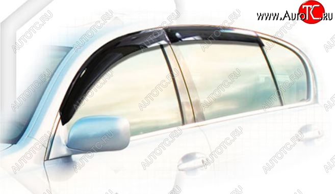 1 999 р. Дефлектора окон CA-Plastiс Lexus GS300 S190 дорестайлинг (2005-2006) (Classic полупрозрачный, Без хром.молдинга)  с доставкой в г. Вологда