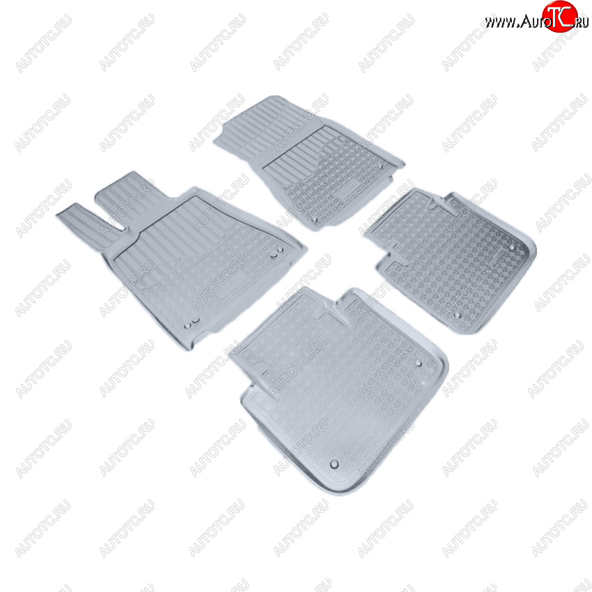 4 099 р. Коврики салона Norplast Unidec (задний привод)  Lexus GS250  L10 - GS450H  L10 (Цвет: серый)  с доставкой в г. Вологда