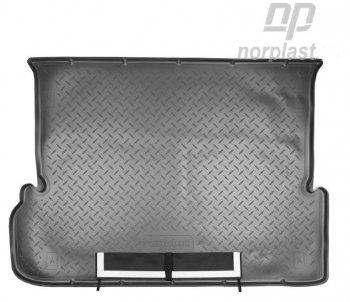 Коврик багажника Norplast Lexus GX460 J150 дорестайлинг (2009-2013) (Черный, с погрузочным ковриком (фартуком))