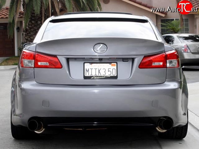 6 649 р. Лип спойлер WALD SPORTS LINE Lexus IS250 XE20 седан дорестайлинг (2005-2013) (Неокрашенный)  с доставкой в г. Вологда