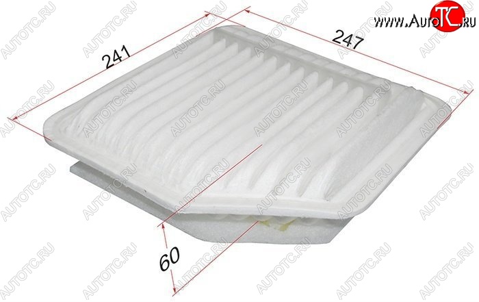 239 р. Фильтр воздушный двигателя SAT  Lexus IS250  XE20 (2005-2013), Toyota RAV4  XA305 (2005-2009)  с доставкой в г. Вологда