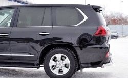17 849 р. Защита заднего бампера (Ø63 мм, нержавейка, NOT F-SPORT/HERITAGE) SLITKOFF Lexus LX450d J200 2-ой рестайлинг (2015-2022)  с доставкой в г. Вологда. Увеличить фотографию 3