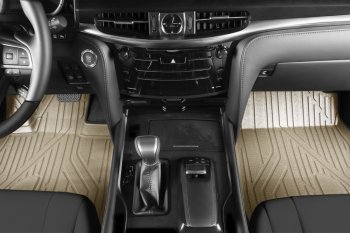 5 999 р. Коврик в салони премиум-класса Kvest Lexus LX570 J200 2-ой рестайлинг (2015-2022)  с доставкой в г. Вологда. Увеличить фотографию 2