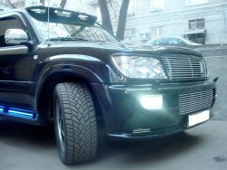 9 299 р. Козырёк на переднее стекло UNIVERSAL Lexus LX470 J100 дорестайлинг (1998-2002)  с доставкой в г. Вологда. Увеличить фотографию 2