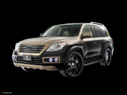 11 949 р. Накладка на передний бампер Goldman Lexus LX570 J200 дорестайлинг (2007-2012) (Неокрашенная)  с доставкой в г. Вологда. Увеличить фотографию 3