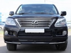 15 349 р. Накладка на передний бампер LX MODE Lexus LX570 J200 дорестайлинг (2007-2012) (Неокрашенная)  с доставкой в г. Вологда. Увеличить фотографию 3