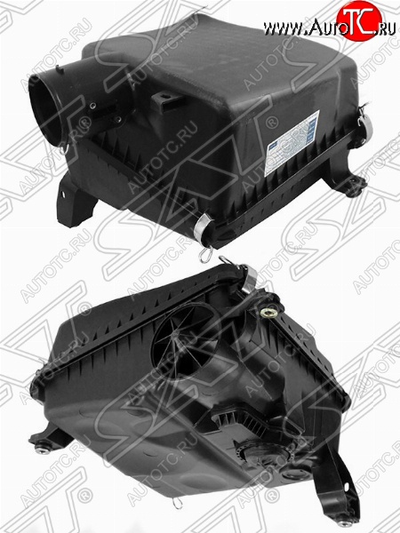 7 749 р. Корпус воздушного фильтра SAT (2UZFE, 3URFE)  Lexus LX570  J200 (2007-2015), Toyota Land Cruiser  200 (2007-2015)  с доставкой в г. Вологда