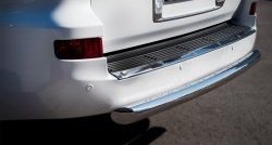16 749 р. Одинарная защита заднего бампера из трубы диаметром 76 мм SLITKOFF Lexus LX570 J200 1-ый рестайлинг (2012-2015)  с доставкой в г. Вологда. Увеличить фотографию 2
