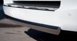 13 999 р. Защита заднего бампера (Ø75x42 мм, нержавейка) Russtal Lexus LX570 J200 1-ый рестайлинг (2012-2015)  с доставкой в г. Вологда. Увеличить фотографию 2