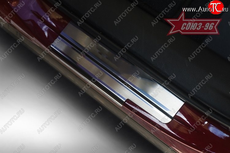 2 519 р. Накладки на внутренние пороги Souz-96 Lexus NX200 Z10 дорестайлинг (2014-2017)  с доставкой в г. Вологда