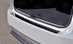 2 299 р. Накладка защитная на верхнюю часть заднего бампера Russtal Lexus RX 200T AL20 дорестайлинг (2015-2017)  с доставкой в г. Вологда. Увеличить фотографию 2