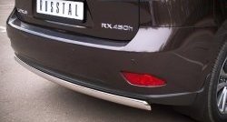 11 599 р. Защита заднего бампера (Ø75x42 мм, нержавейка) Russtal технику из списка применимости  с доставкой в г. Вологда. Увеличить фотографию 3