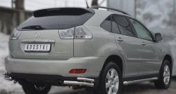 19 999 р. Защита порогов из круглой трубы диаметром 63 мм SLITKOFF Lexus RX330 XU30 (2003-2006)  с доставкой в г. Вологда. Увеличить фотографию 2