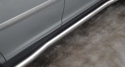 19 999 р. Защита порогов из круглой трубы диаметром 63 мм SLITKOFF Lexus RX330 XU30 (2003-2006)  с доставкой в г. Вологда. Увеличить фотографию 3