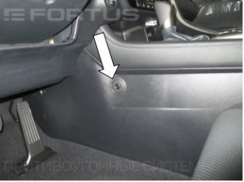 11 749 р. Замок КПП FORTUS (AT+) Lexus RX 200T AL20 дорестайлинг (2015-2017)  с доставкой в г. Вологда. Увеличить фотографию 2