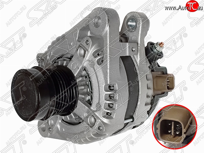 8 649 р. Генератор (100A/ 12V) (2GR) SAT Toyota Camry XV40 дорестайлинг (2006-2008)  с доставкой в г. Вологда