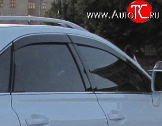 999 р. Комплект дефлекторов окон (ветровиков) 4 шт. Russtal Lexus RX350 AL10 дорестайлинг (2008-2012)  с доставкой в г. Вологда