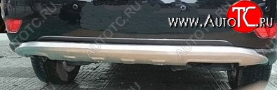 17 199 р. Накладка на задний бампер СТ v4 Lexus RX350 AL10 дорестайлинг (2008-2012) (Неокрашенная)  с доставкой в г. Вологда
