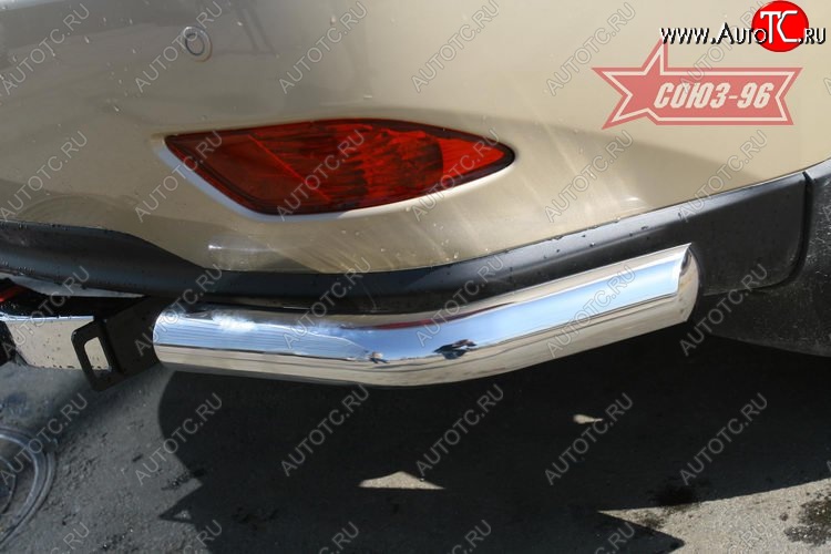 1 169 р. Защита заднего бампера Souz-96 (d60) Lexus RX350 AL10 дорестайлинг (2008-2012)  с доставкой в г. Вологда