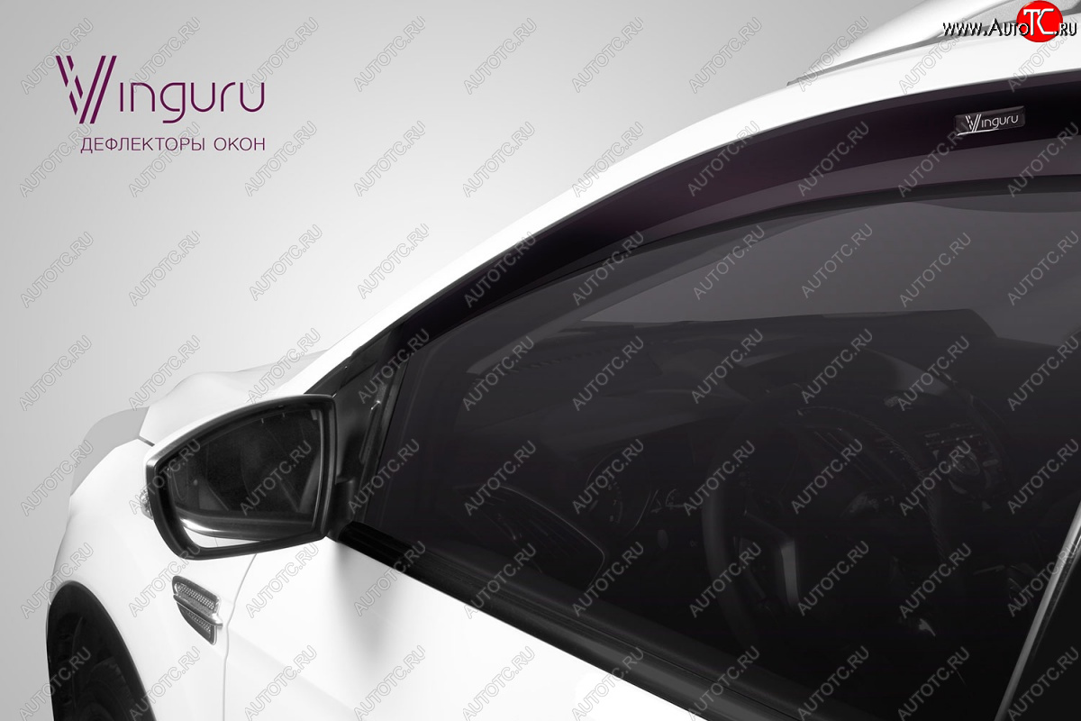 3 499 р. Дефлекторы окон Vinguru седан Lifan Breez (2006-2012)  с доставкой в г. Вологда