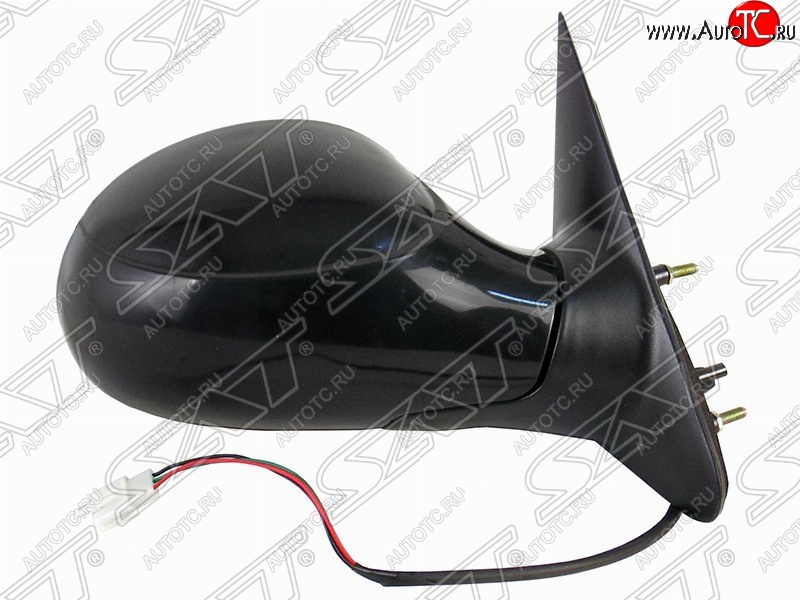 1 329 р. Правое боковое зеркало заднего вида SAT (3 контакта) Lifan Smily 330 хэтчбэк рестайлинг (2014-2017) (Неокрашенное)  с доставкой в г. Вологда