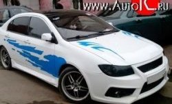 4 999 р. Передний бампер Sport Lifan Solano  дорестайлинг (2010-2015) (Неокрашенный)  с доставкой в г. Вологда. Увеличить фотографию 6