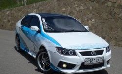 4 999 р. Передний бампер Sport Lifan Solano  дорестайлинг (2010-2015) (Неокрашенный)  с доставкой в г. Вологда. Увеличить фотографию 11