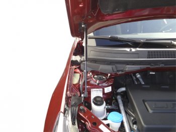 2 049 р. Упоры капота Russtal Lifan X70 (2018-2025)  с доставкой в г. Вологда. Увеличить фотографию 2