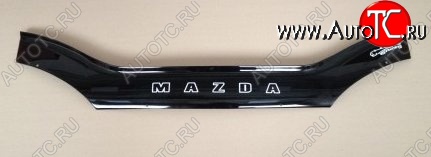999 р. Дефлектор капота (рестайлинг) Russtal Mazda 121 (1996-2003)  с доставкой в г. Вологда