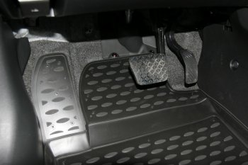 3 699 р. Коврики в салон (чёрные) Element Mazda Demio 3 DE дорестайлинг (2007-2011)  с доставкой в г. Вологда. Увеличить фотографию 2