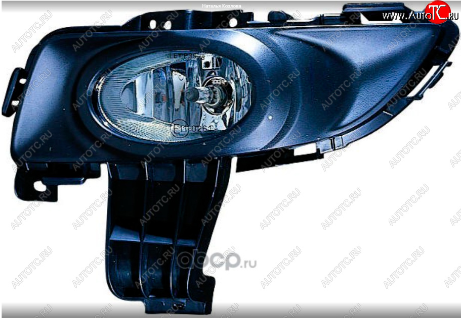 1 169 р. Левая противотуманная фара DEPO Mazda 3/Axela BK дорестайлинг седан (2003-2006)  с доставкой в г. Вологда