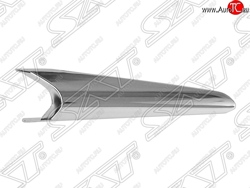 519 р. Молдинг на передний бампер SAT  Mazda 3/Axela  BM (2016-2019) рестайлинг седан, рестайлинг, хэтчбэк (Неокрашенный)  с доставкой в г. Вологда